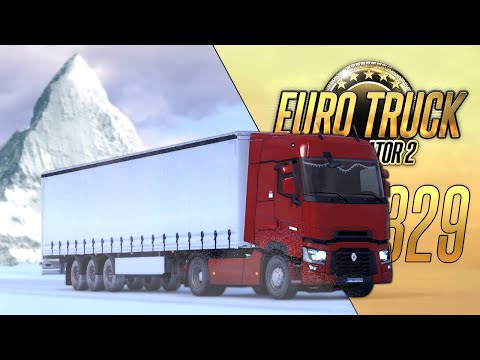 Видео: УЕХАЛ В АНТАРКТИДУ - Euro Truck Simulator 2 (1.46.2.17s) [#329]