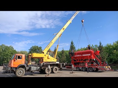 Видео: Сборка сельскохозяйственной техники от производителя Виллок Фарм для выставки Агро Омск 2023