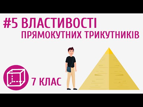 Видео: Властивості прямокутних трикутників #5