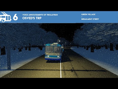 Видео: Информатор троллейбуса №6 из OSVEDs TRP | Roblox