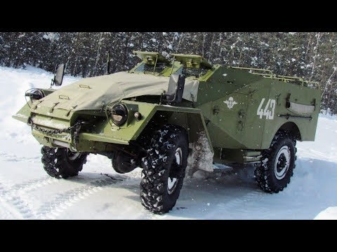 Видео: БТР-40. Советская броня советской пехоты