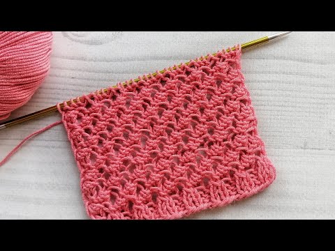 Видео: Классный узор для летних кофточек