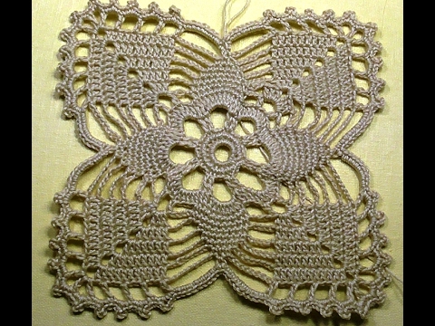 Видео: Мотив РОЗА Красивый мотив для свадебного платья