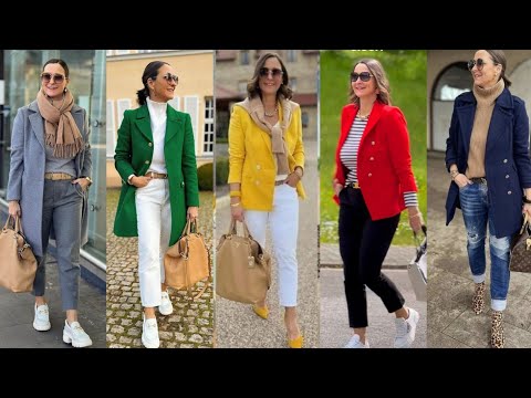 Видео: Естественные женщины старше 50, 60, 70 лет / идеи нарядов / трендовые наряды 2025 года