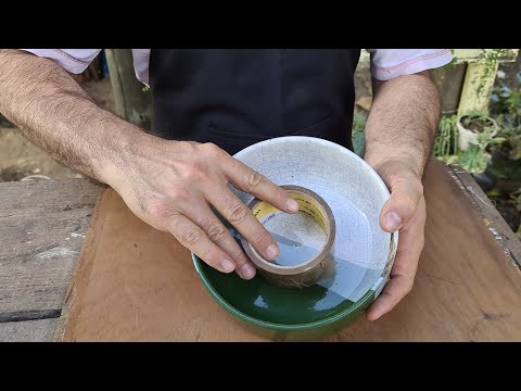 Видео: Красивая идея со СТАРОМ ФАРФОРОМ: Мини-садовая дорожка в лесу экологичность