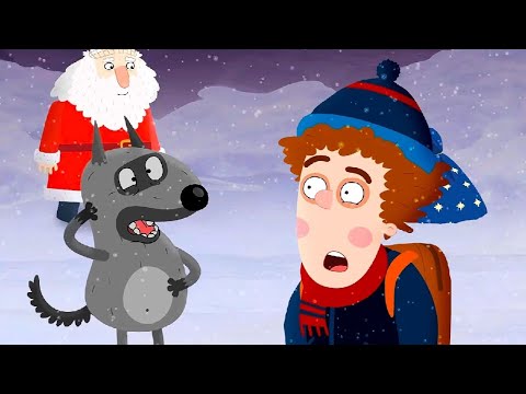 Видео: Приключения Пети и Волка - Дело Деда Мороза часть 1 и 2 - Союзмультфильм