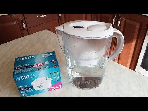 Видео: Фільтр Глечик Brita Marella  для Очищення Води. Brita Marella filter for water purification. Germany
