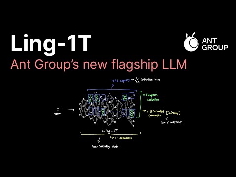 Видео: Ling-1T, новый флагманский LLM от Ant Group