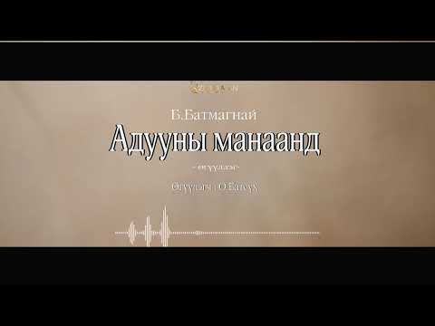 Видео: АУДИО: "Адууны манаанд"