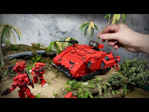 Видео: WARHAMMER 40.000 в джунглях | diorama FANTASTIC