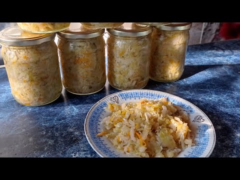 Видео: Салат из ранней капусты на зиму. Впервые на канале Ютуб. #капустасалатзаготовки#