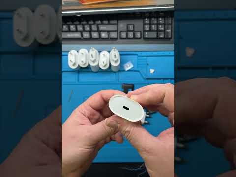 Видео: Ремонт зарядки apple type-C 20w (замена разъема).