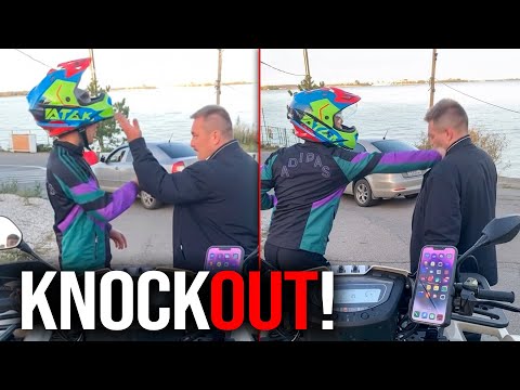 Видео: КОГДА БАЙКЕРЫ ДЕЙСТВУЮТ ОТВЕТ — ЛУЧШЕЕ ЗА НЕДЕЛЮ #165