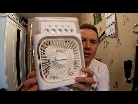 Видео: Мини кондиционер - Вентилятор- Увлаженитель Воздуха.