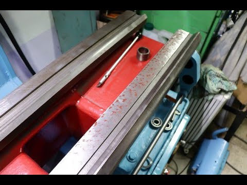 Видео: 1А616 выставление станка и начало ремонта инструмента для выравнивания станины