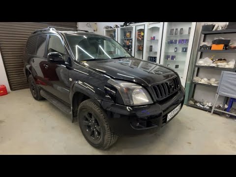 Видео: Toyota Land Cruiser Prado 120 - установка biled модулей