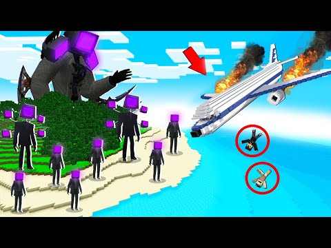 Видео: КРУШЕНИЕ НА ОСТРОВ ТВМЕНОВ  В МАЙНКРАФТ! ЕНОТИК И НУБИК TVMAN MINECRAFT