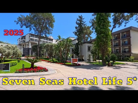 Видео: Отель Seven Seas Hotel Life 5*🌴Гёйнюк Кемер Турция 2025