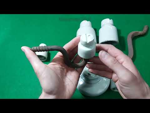 Видео: Электрические изоляторы СССР. Часть 14. Линейные штыревые 1кВ, 6кВ.