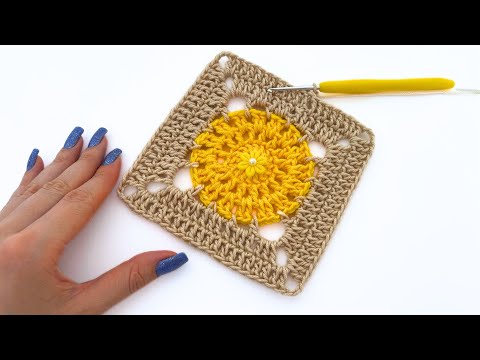Видео: ПРОСТОЙ И ЛЕГКИЙ КВАДРАТ ВЯЗАНИЕ КРЮЧКОМ