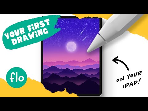 Видео: Рисование в PROCREATE для начинающих — ЛЕГКОЕ пошаговое руководство