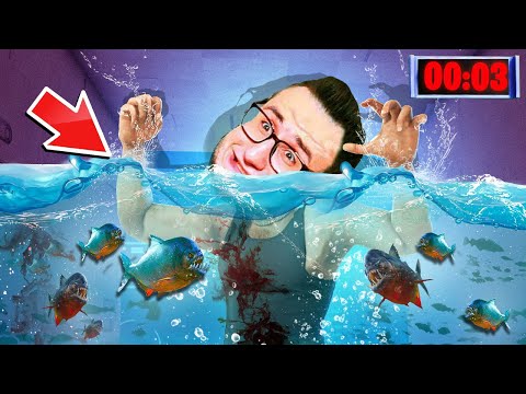 Видео: ПРОВАЛИЛСЯ В АКВАРИУМ С ПИРАНЬЯМИ, ПОМОГИТЕ! 1.000 КОМНАТ С ЛОВУШКАМИ И ОДИН ВЫХОД В HALF DEAD 3
