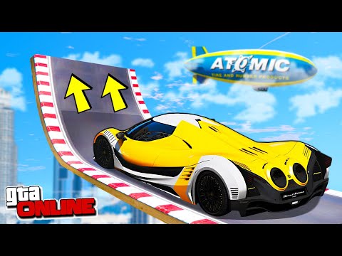 Видео: КАК ДАЛЕКО ЧИТ ТАЧКА УЛЕТИТ С ОГРОМНОГО ТРАМПЛИНА НА СКОРОСТИ 4500 КМ/Ч? ПРЫЖКИ В ДЛИНУ ГТА 5!