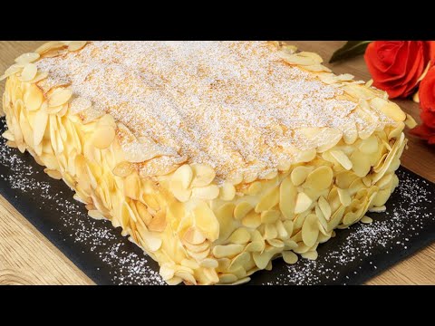 Видео: Польский кремовый торт! Самый вкусный и простой рецепт торта 😋🎂