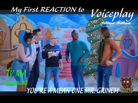 Видео: Оооооооо, НЕТ, это Гринч РЕАКЦИЯ. ТЫ ЗЛОЙ, МИСТЕР ГРИНЧ. VoicePlay с Адрианой Ареллано.