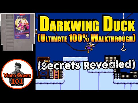 Видео: Прохождение Darkwing Duck для NES | 100% руководство | Видеоигры 101