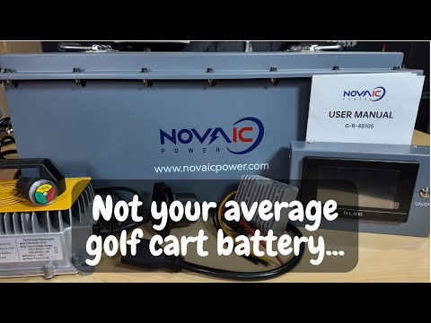 Видео: ЧТО они положили в этот аккумулятор для гольф-кара?! | Обзор Novaic GR Plus 48 В 105 А·ч