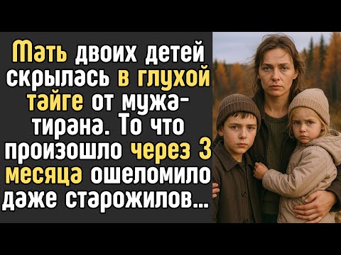 Видео: МАТЬ двоих детей скрылась в глухой ТАЙГЕ от мужа. То что произошло через 3 месяца ошеломило…