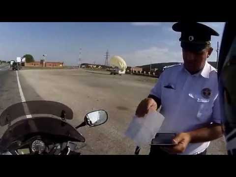 Видео: VFR800.Опережение, Осетинские инспекторы ГИБДД