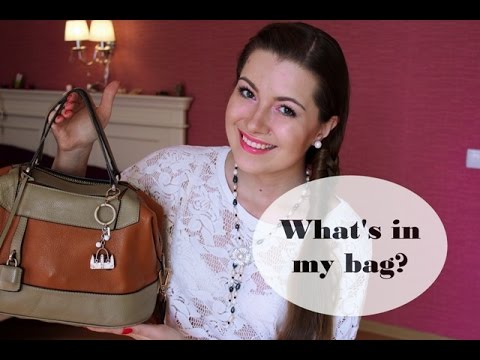 Видео: What's In My Bag?/Что В Моей Сумке? I Annet