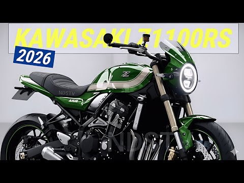 Видео: Невероятно! Kawasaki Z1100RS 2026 года — официальная презентация переднего вида наконец состоялась!