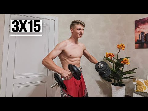 Видео: Накачать ПЛЕЧИ с Гантелями за 30 ДНЕЙ! (3 Лучших Упражнения) 