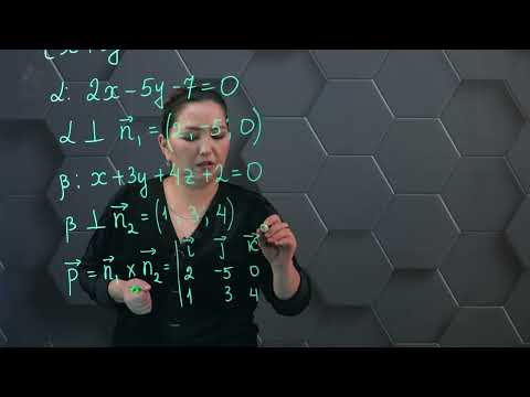 Видео: Кеңістіктегі түзу мен жазықтықтың теңдеуі. Практикалық бөлім. 11 сынып.