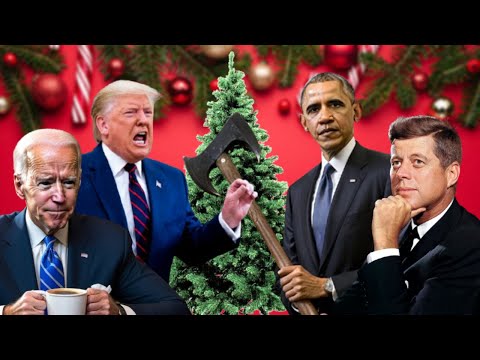 Видео: Президенты США получают рождественскую елку (СПЕЦИАЛЬНЫЙ ПРАЗДНИЧНЫЙ ВЫПУСК 15 тыс.)