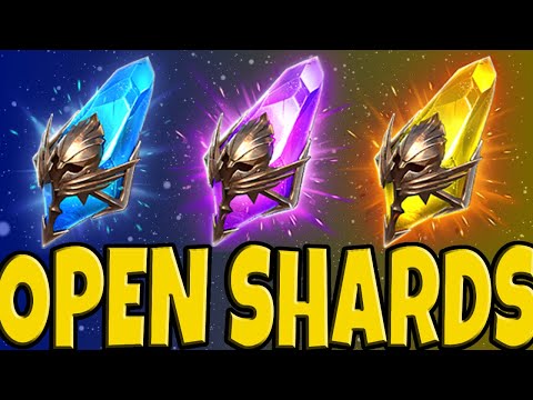 Видео: (Raid Shadow Legends) Открываем осколки 🔮 и РОЗЫГРЫШ аккаунтов 🎁 #9