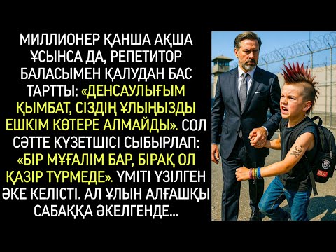 Видео: Мұнай магнаты баласының қасында қалсын деп, репетиторға кез келген ақшаны ұсынды…