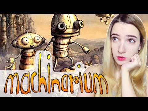 Видео: Первый Взгляд на МАШИНАРИУМ | Machinarium Полное Прохождение на Русском | Стрим