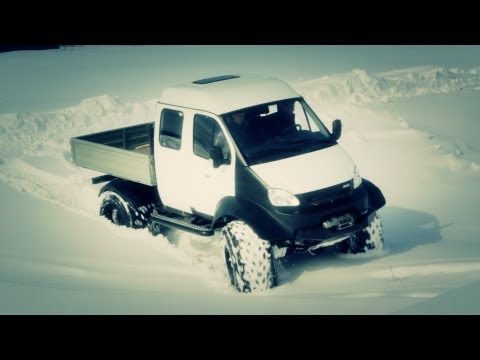 Видео: Тест-драйв снегоболотохода MYL