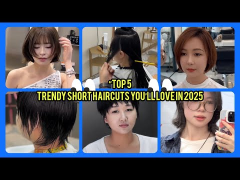 Видео: 👉 «ТОП-5 модных коротких стрижек, которые вам понравятся в 2025 году 💇‍♀️✨»