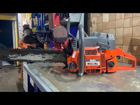 Видео: Oleo-Mac 971 2004г. ITALY. Необузданная Итальянская мощь!