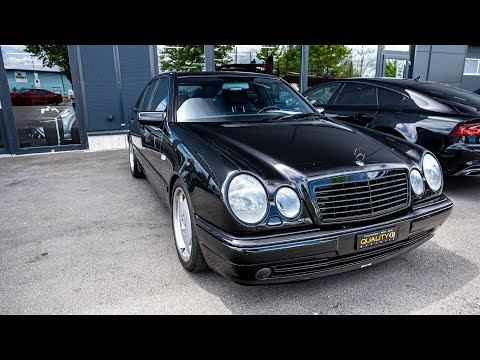 Видео: Осмотр Mercedes-Benz E60 AMG W210: Легендарный автомобиль, наследие AMG