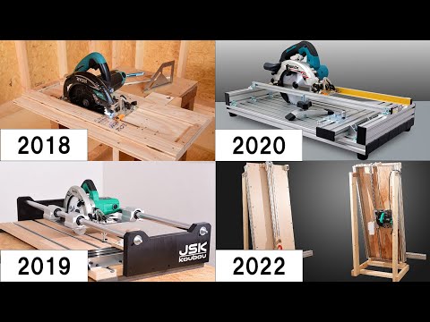 Видео: История направляющей для циркулярной пилы JSK-koubou 2018-2022 гг.