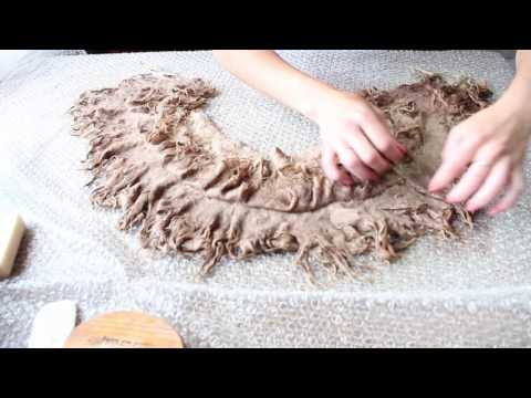Видео: FELTING & ВАЛЯНИЕ: Курс "Эко мех"  Блок 2.  Урок 5