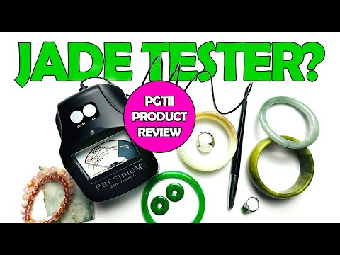 Видео: Можно ли определить нефрит с помощью тестера драгоценных камней Presidium?
