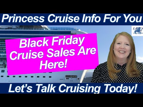 Видео: Распродажа Princess «Голубая пятница» + Круизные предложения и советы по депозиту на Black Friday...