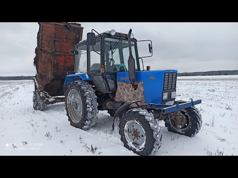 Видео: Беларус МТЗ-82.1Работаю на Фирме!